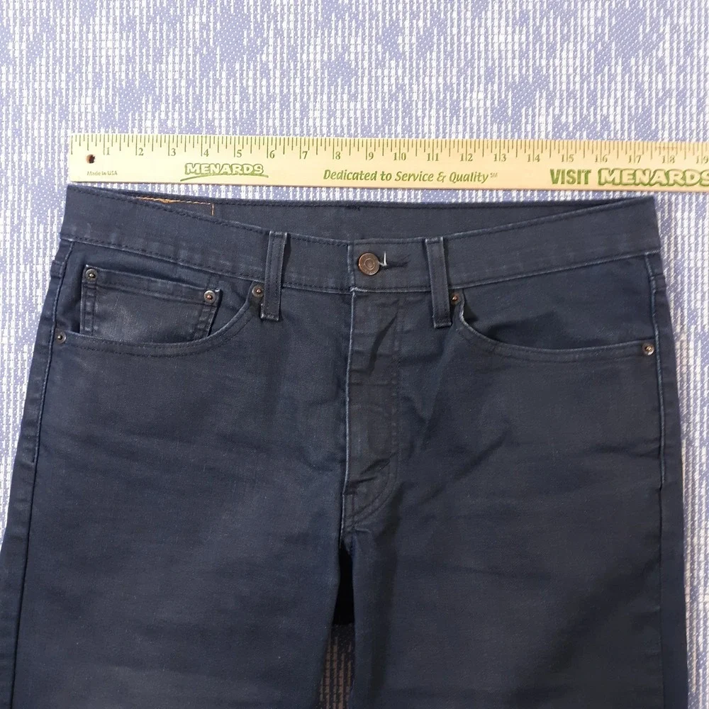 Levi's 511 Jeans Mens Size 34 x 34 Blue Cotton Blend 5-Pocket